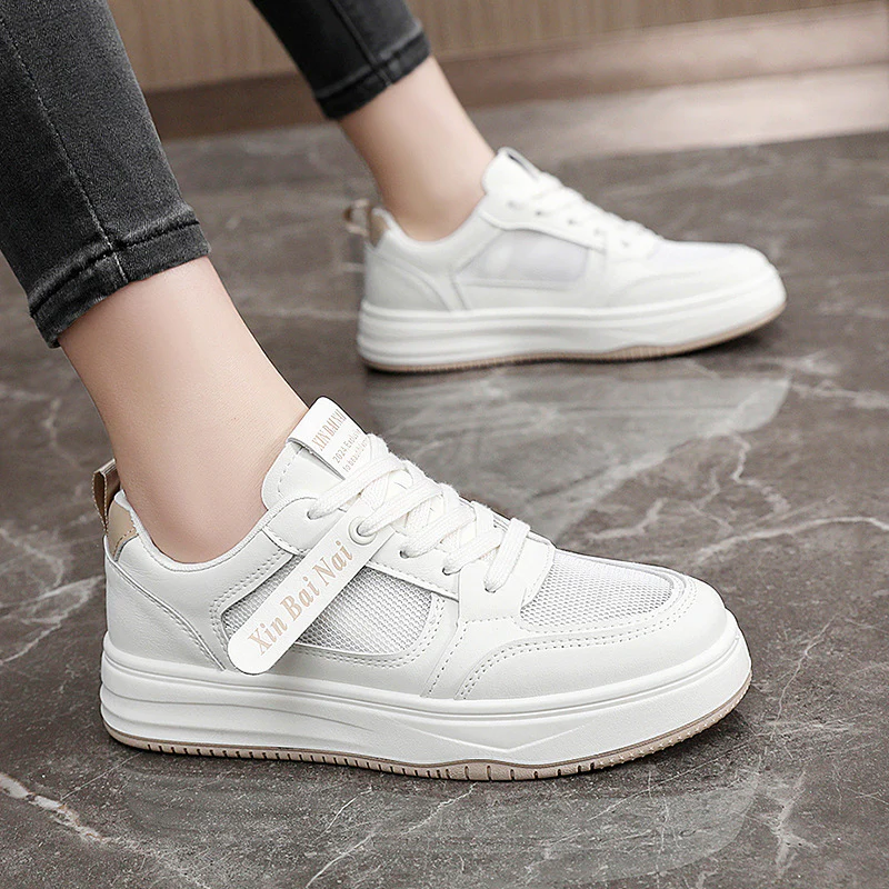Damen Modische Sneaker mit atmungsaktiver Mesh-Oberfläche und rutschfester Sohle Heidi Mode - Image 3