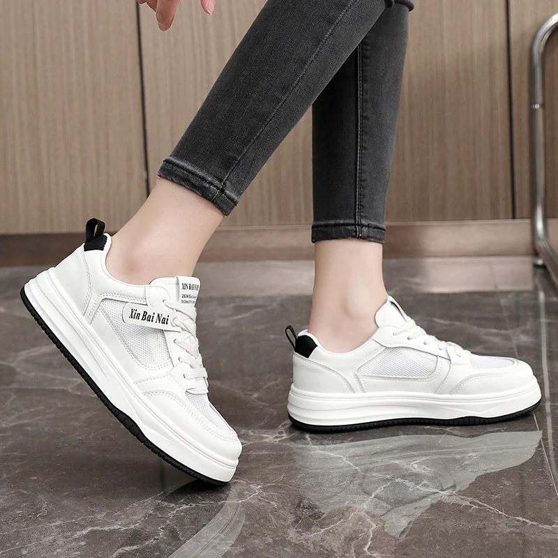 Damen Modische Sneaker mit atmungsaktiver Mesh-Oberfläche und rutschfester Sohle Heidi Mode - Image 4