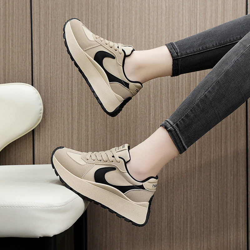 Damen Modische Sneaker mit ausgezeichneter Dämpfung und atmungsaktivem Obermaterial Heidi Mode - Image 4