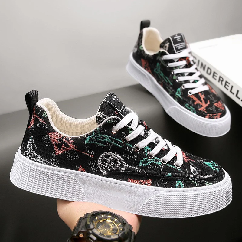 Damen Modische Sneaker mit einzigartigem Druckdesign Heidi Mode - Image 6