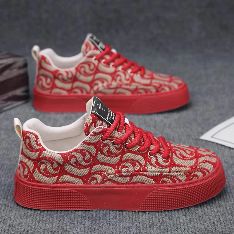 Damen Modische Sneaker mit einzigartigem grafischen Muster und rutschfester Sohle Heidi Mode - Image 4