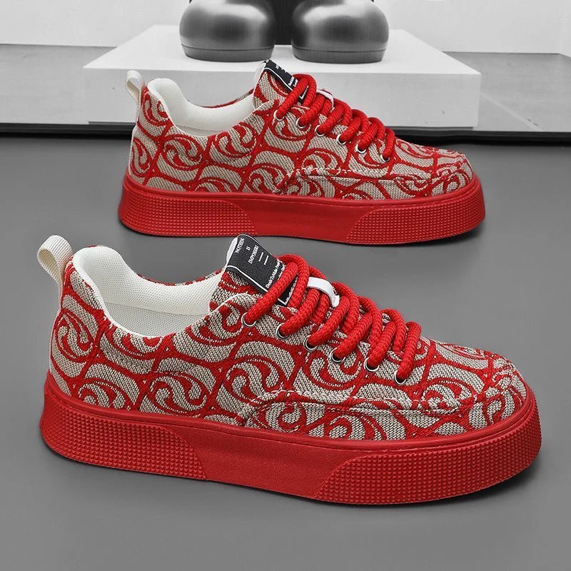 Damen Modische Sneaker mit einzigartigem grafischen Muster und rutschfester Sohle Heidi Mode - Image 7