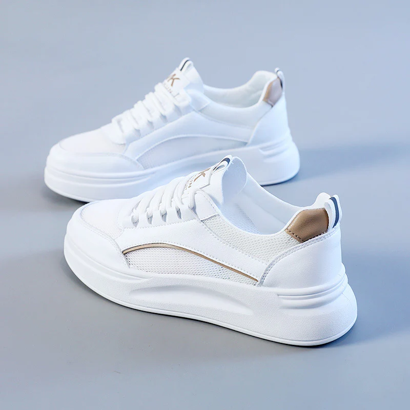 Damen modische Sneaker mit ergonomischer Dämpfung und atmungsaktiver Oberflächenstruktur Heidi Mode - Image 3