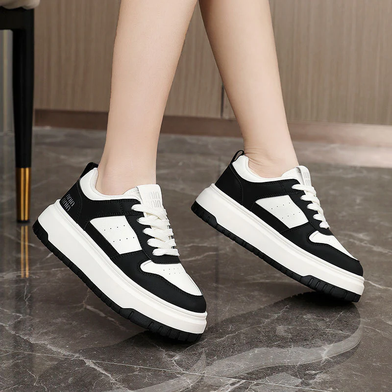 Damen modische Sneaker mit ergonomischer Dämpfung und rutschfester Sohle Heidi Mode - Image 3
