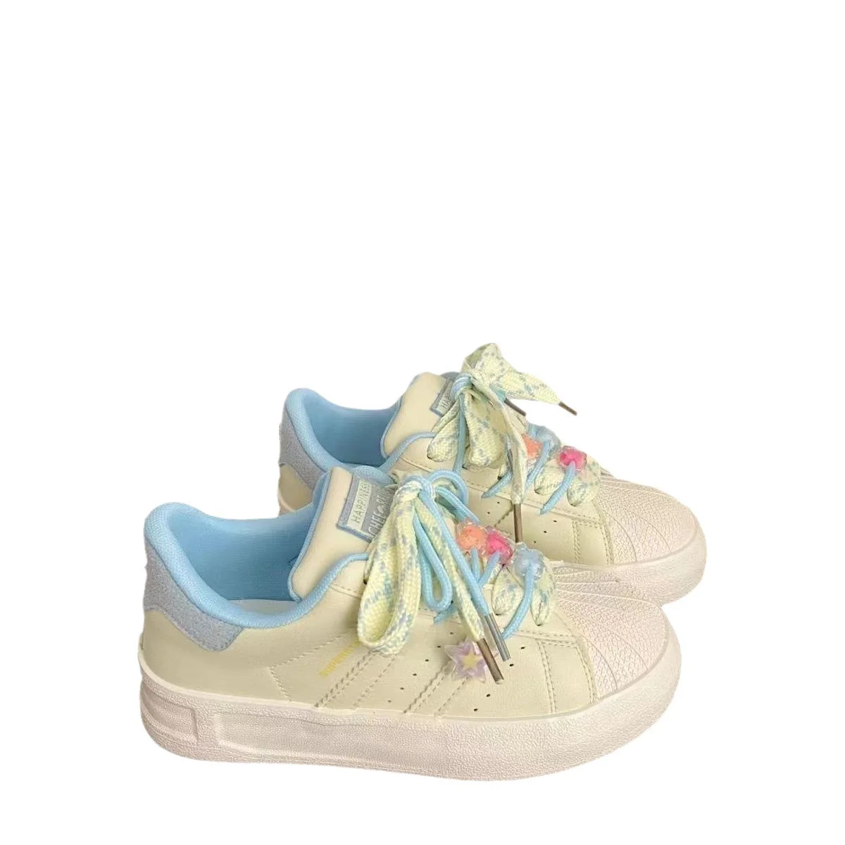 Damen modische Sneaker mit floralem Dekor und dämpfendem Sohlenprofil Heidi Mode - Image 5