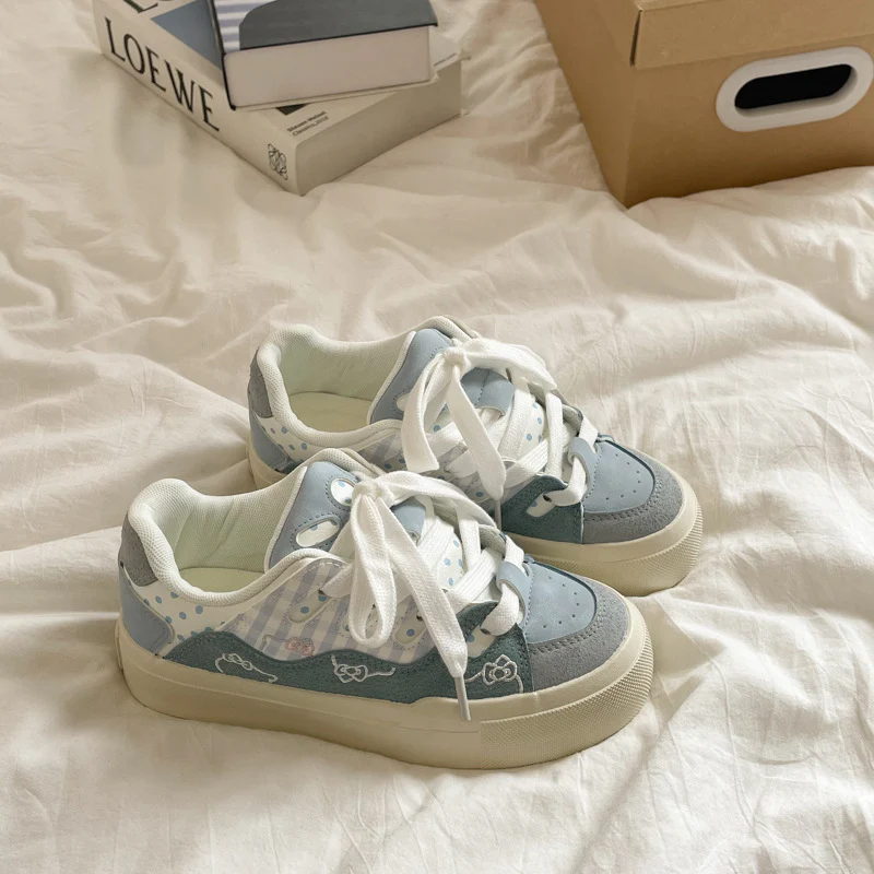 Damen Modische Sneaker mit floralem Design und atmungsaktiver Oberflächenstruktur Heidi Mode - Image 6