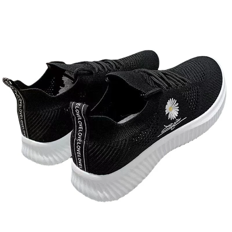 Damen modische Sneaker mit floralem Design und elastischem Einsatz Heidi Mode - Image 5