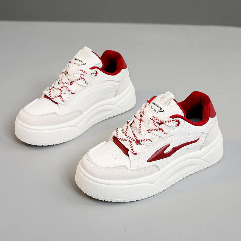 Damen modische Sneaker mit gepolsterter Innensohle und rutschfester Laufsohle Heidi Mode - Image 8