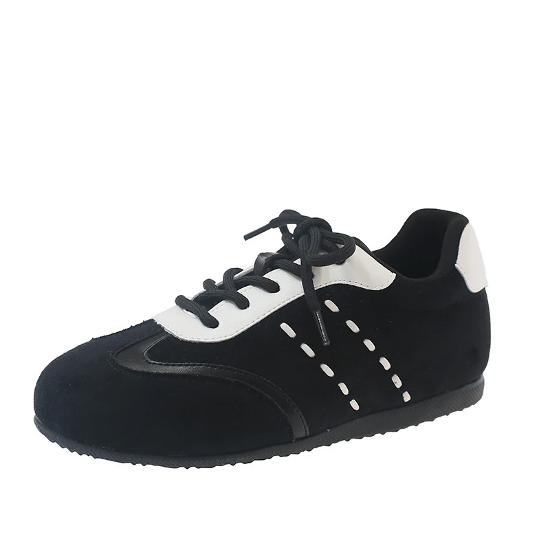Damen modische Sneaker mit hochwertigem Wildleder-Obermaterial und innovativem Design Heidi Mode - Image 5