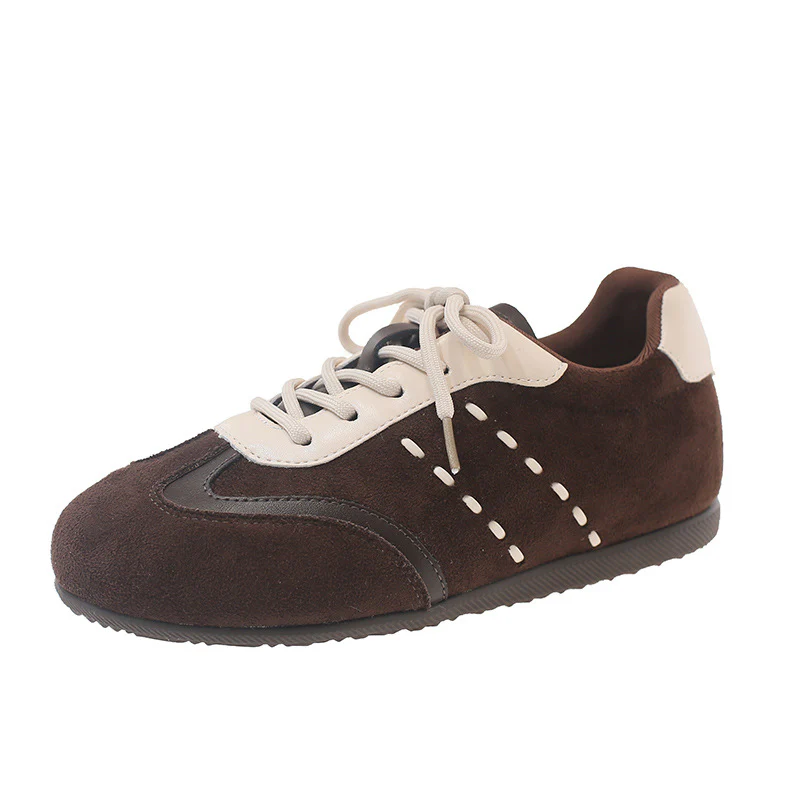 Damen modische Sneaker mit hochwertigem Wildleder-Obermaterial und innovativem Design Heidi Mode - Image 6