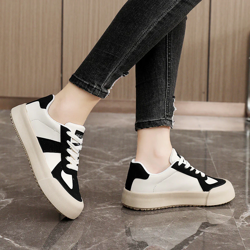 Damen modische Sneaker mit hochwertigem Wildleder und atmungsaktivem Mesh-Obermaterial Heidi Mode - Image 3