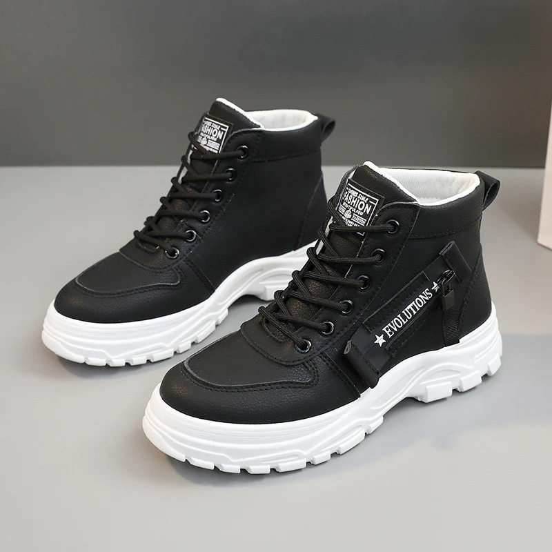 Damen modische Sneaker mit hohem Schaft und robustem Sohlenprofil Heidi Mode - Image 6