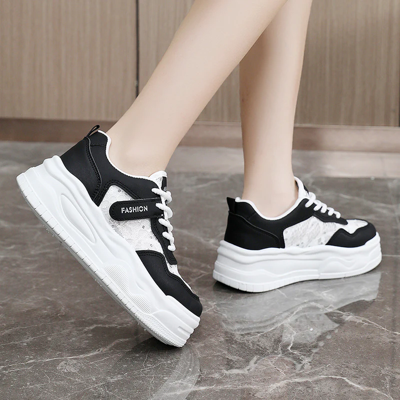 Damen modische Sneaker mit innovativer Netzstruktur und komfortabler Dämpfung Heidi Mode - Image 3