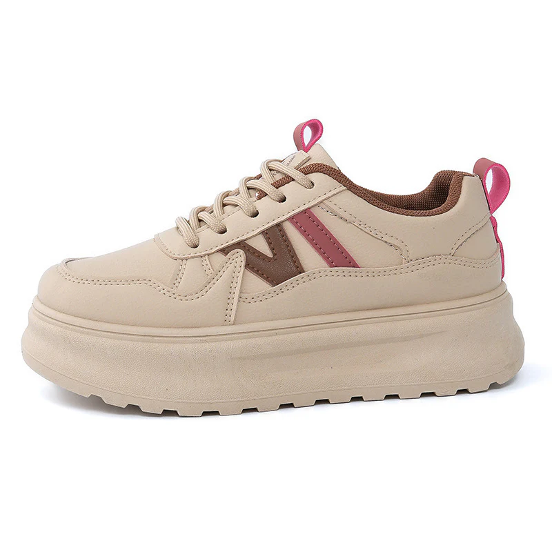 Damen modische Sneaker mit plateauartiger Laufsohle und atmungsaktivem Obermaterial Heidi Mode - Image 5