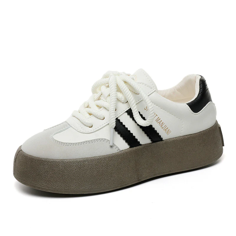 Damen modische Sneaker mit plattenförmigem Schnitt und auffälligen Schnürsenkeln Heidi Mode - Image 5