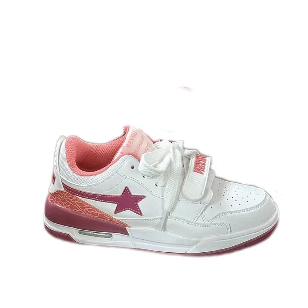 Damen modische Sneaker mit praktischem Klettverschluss und stylischem Sternenmuster Heidi Mode - Image 5