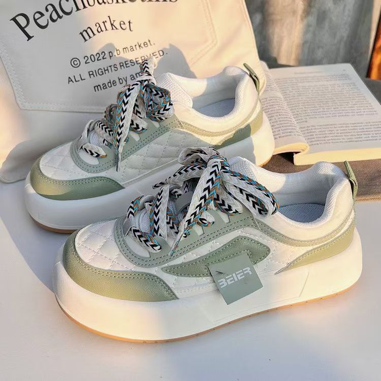 Damen modische Sneaker mit quilted Design und robustem Fersenbereich Heidi Mode - Image 2
