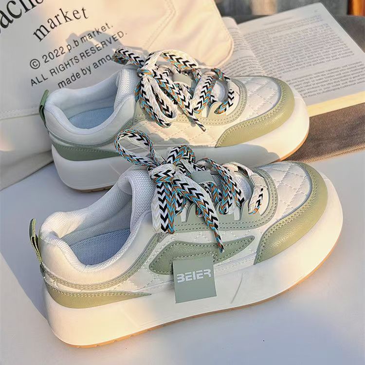 Damen modische Sneaker mit quilted Design und robustem Fersenbereich Heidi Mode - Image 6