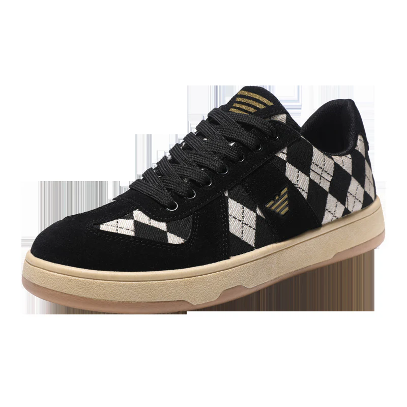 Damen Modische Sneaker mit Rautenmuster und rutschfester Sohle Heidi Mode - Image 5