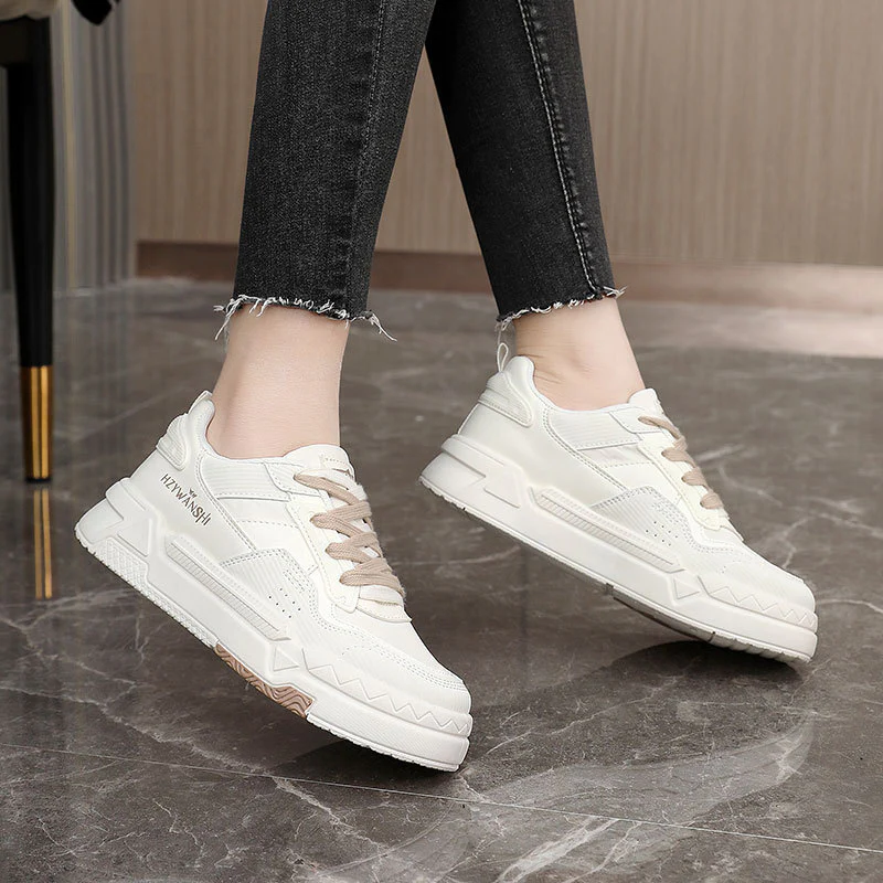 Damen Modische Sneaker mit robustem Laufdesign und bequemer Dämpfung Heidi Mode - Image 4