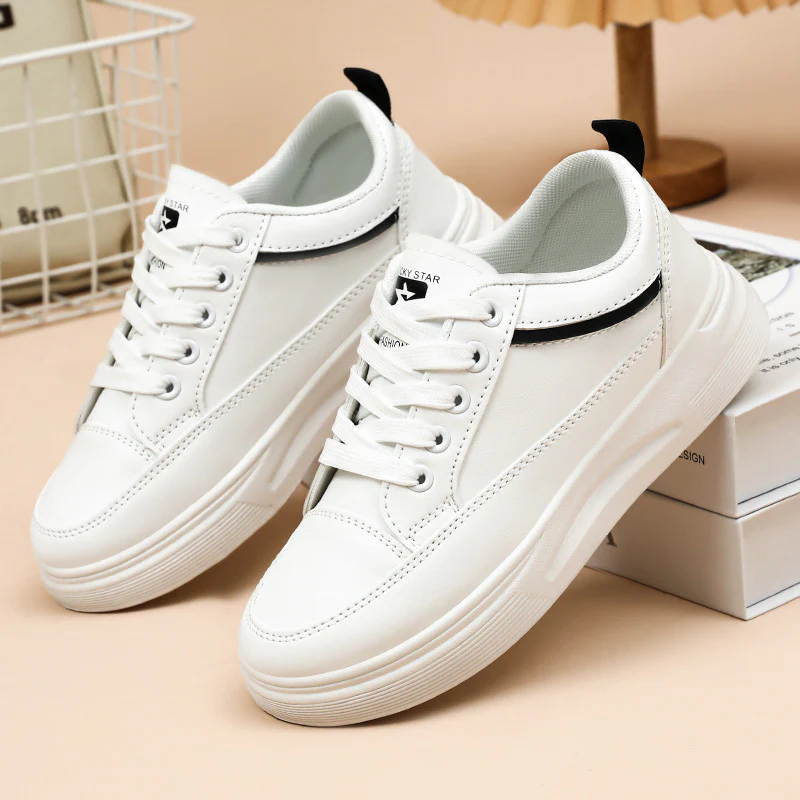 Damen modische Sneaker mit rutschfester Sohle und atmungsaktivem Obermaterial Heidi Mode - Image 2
