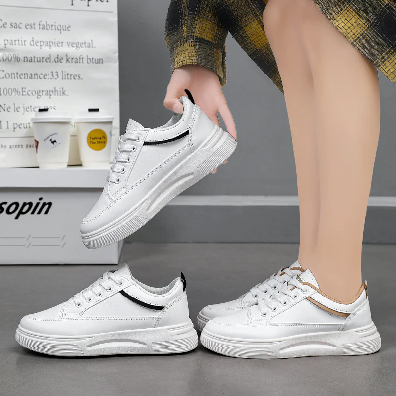 Damen modische Sneaker mit rutschfester Sohle und atmungsaktivem Obermaterial Heidi Mode - Image 3