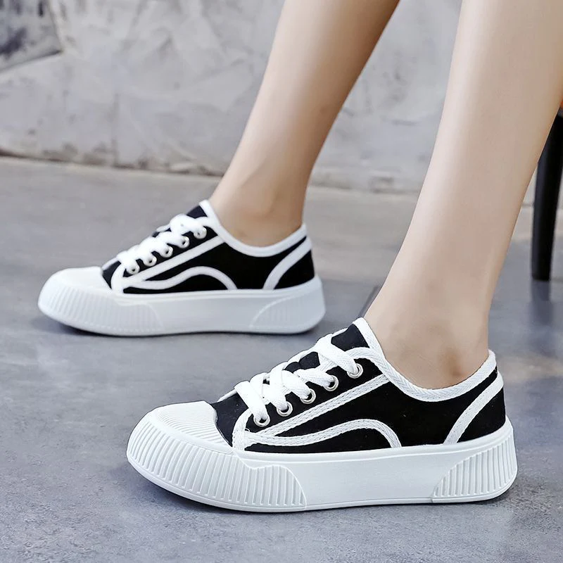 Damen Modische Sneaker mit sportlichem Design und verstärkter Sohle Heidi Mode - Image 2