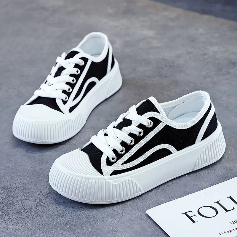 Damen Modische Sneaker mit sportlichem Design und verstärkter Sohle Heidi Mode - Image 3