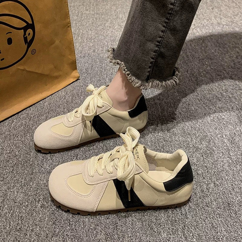 Damen Modische Sneaker mit strukturiertem Obermaterial und rutschfester Sohle Heidi Mode - Image 4