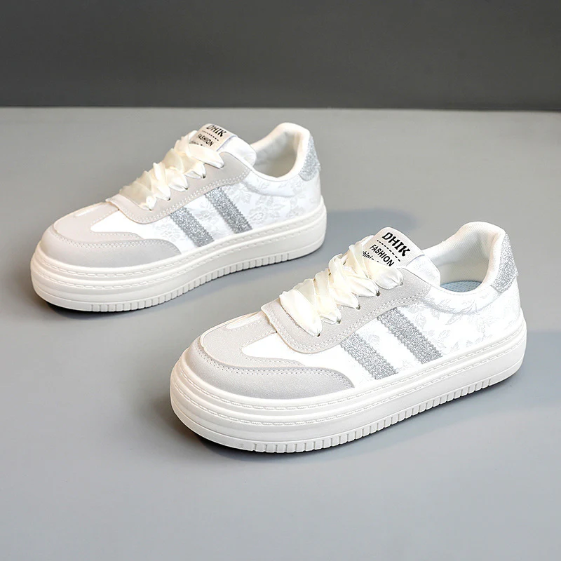 Damen Modische Sneaker mit trendigem Obermaterial und komfortablem Profil Heidi Mode - Image 7
