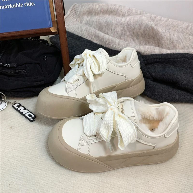 Damen modische Sneaker mit weichem Innenfutter und ausgefallenem Schnürsystem Heidi Mode