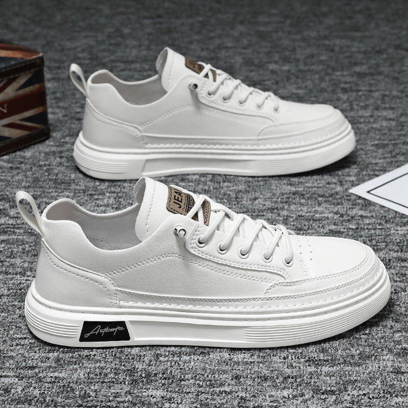 Damen Modische Sneakers aus hochwertigem Leder mit rutschfester Sohle Heidi Mode - Image 4