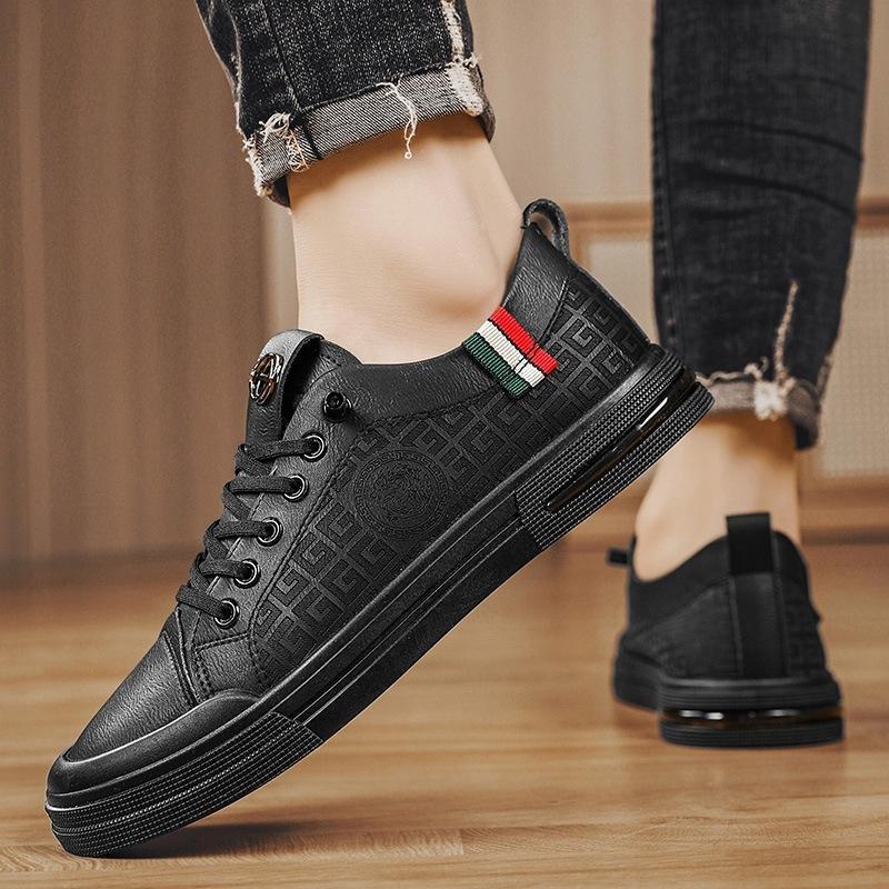 Damen modische Sneakers aus hochwertigem Leder mit strapazierfähiger Laufsohle Heidi Mode - Image 4