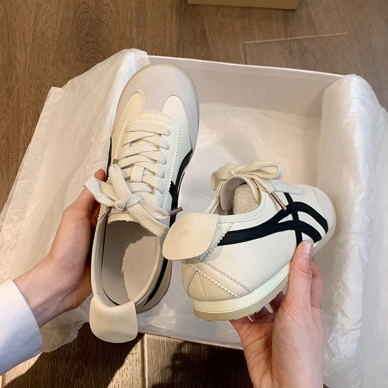 Damen modische Sneakers mit atmungsaktivem Obermaterial und sportlichem Design Heidi Mode - Image 7