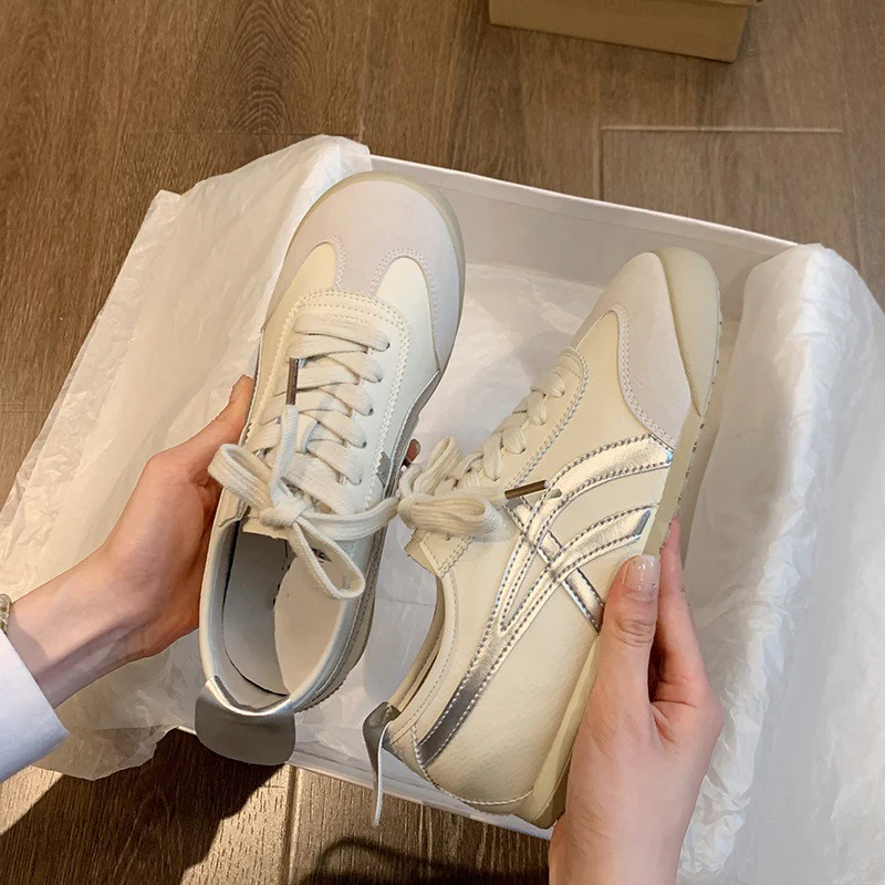 Damen modische Sneakers mit atmungsaktivem Obermaterial und sportlichem Design Heidi Mode - Image 8