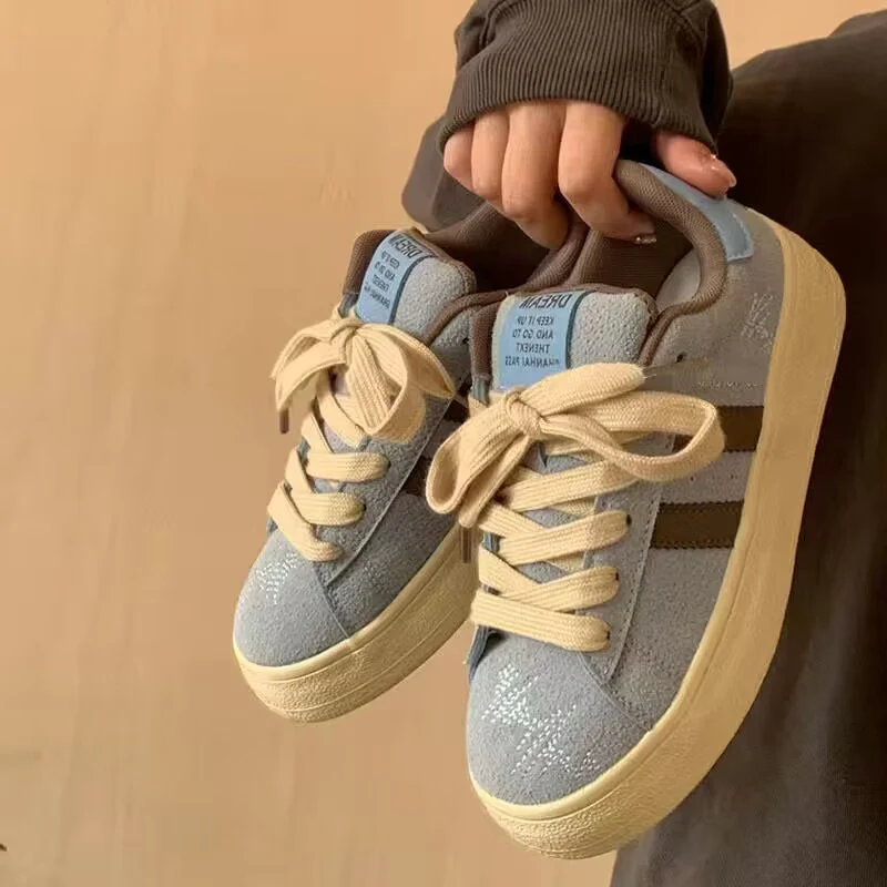 Damen modische Sneakers mit atmungsaktivem Obermaterial und stoßdämpfender Sohle Heidi Mode - Image 3