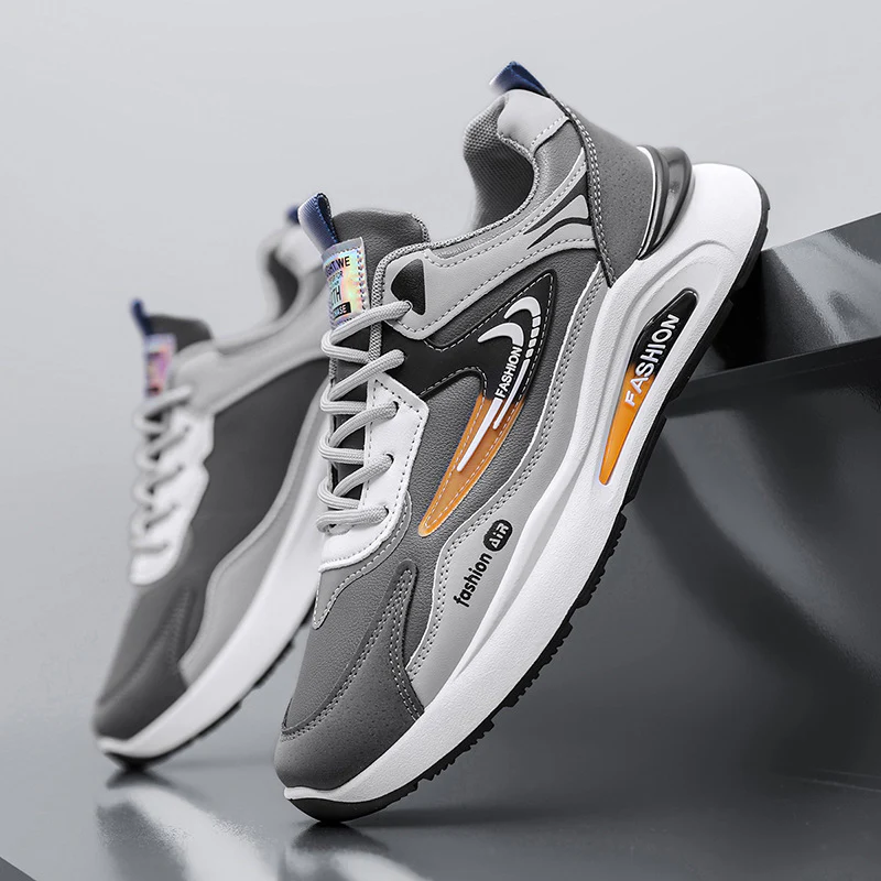 Damen Modische Sneakers mit atmungsaktiven Mesh-Einsätzen und stoßdämpfender Sohle Heidi Mode - Image 3