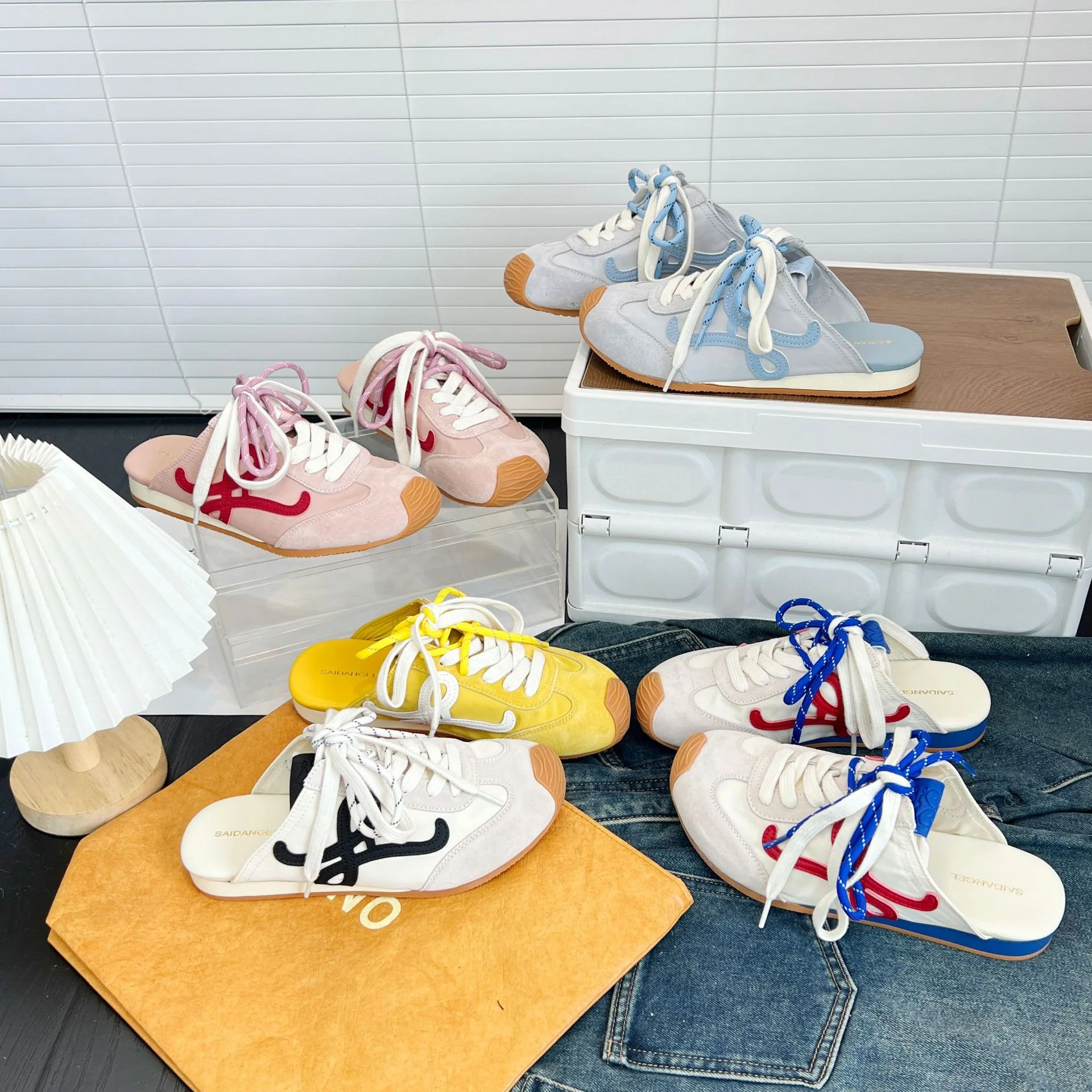 Damen Modische Sneakers mit atmungsaktiver Konstruktion und rutschfester Sohle Heidi Mode - Image 5