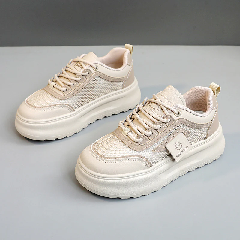 Damen Modische Sneakers mit atmungsaktiver Mesh-Oberfläche und dämpfendem Sohlenprofil Heidi Mode - Image 2