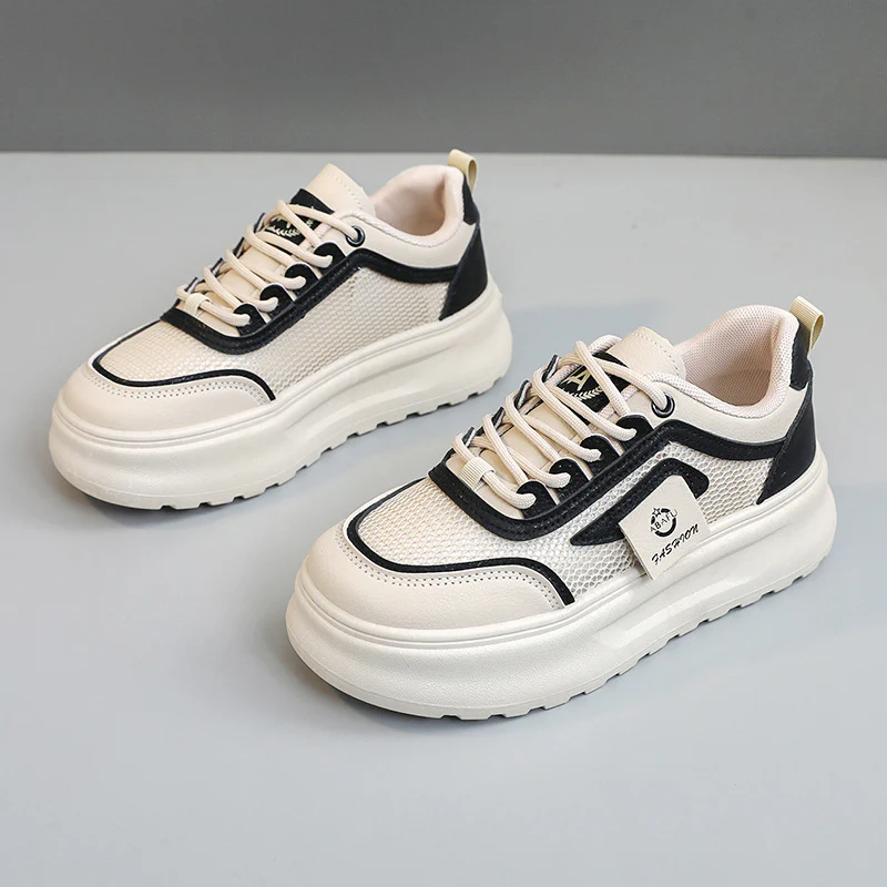 Damen Modische Sneakers mit atmungsaktiver Mesh-Oberfläche und dämpfendem Sohlenprofil Heidi Mode - Image 7