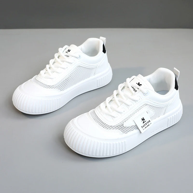 Damen modische Sneakers mit atmungsaktiver Mesh-Oberfläche und dämpfender Sohle Heidi Mode - Image 7