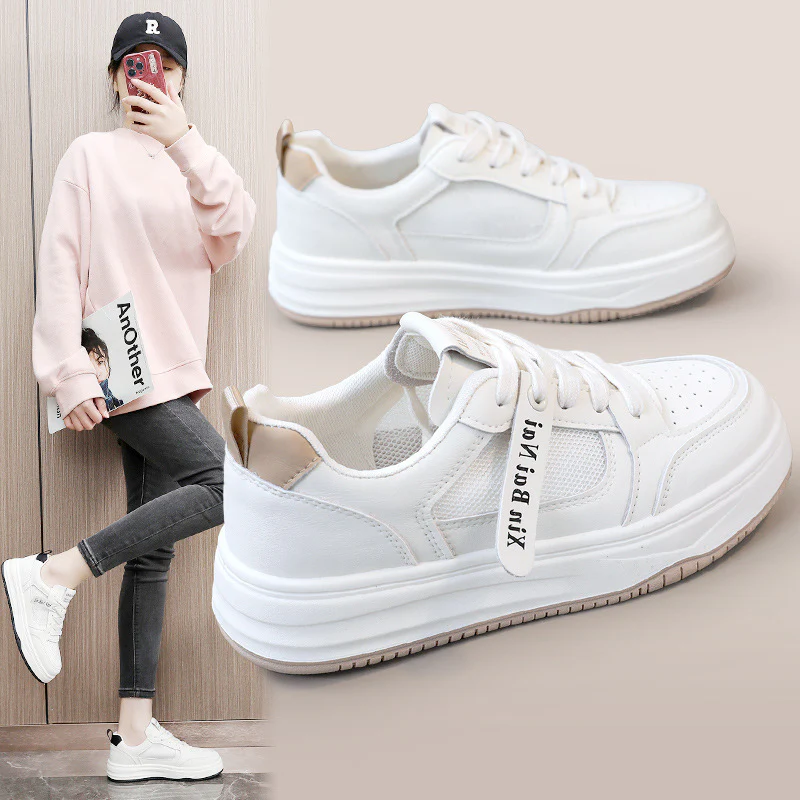 Damen Modische Sneakers mit atmungsaktiver Mesh-Oberfläche und komfortabler Dämpfung Heidi Mode - Image 2