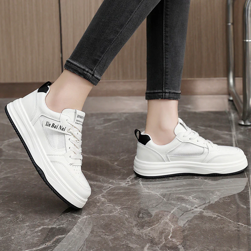 Damen Modische Sneakers mit atmungsaktiver Mesh-Oberfläche und komfortabler Dämpfung Heidi Mode - Image 3