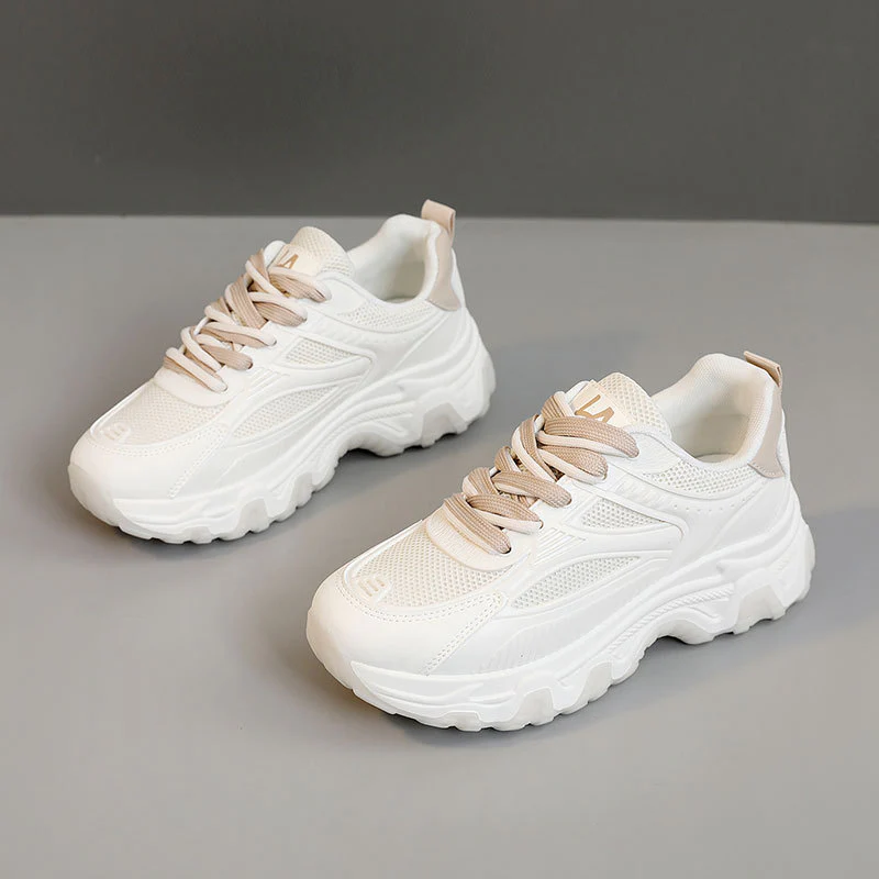 Damen modische Sneakers mit atmungsaktiver Mesh-Oberfläche und rutschfester Sohle Heidi Mode - Image 6