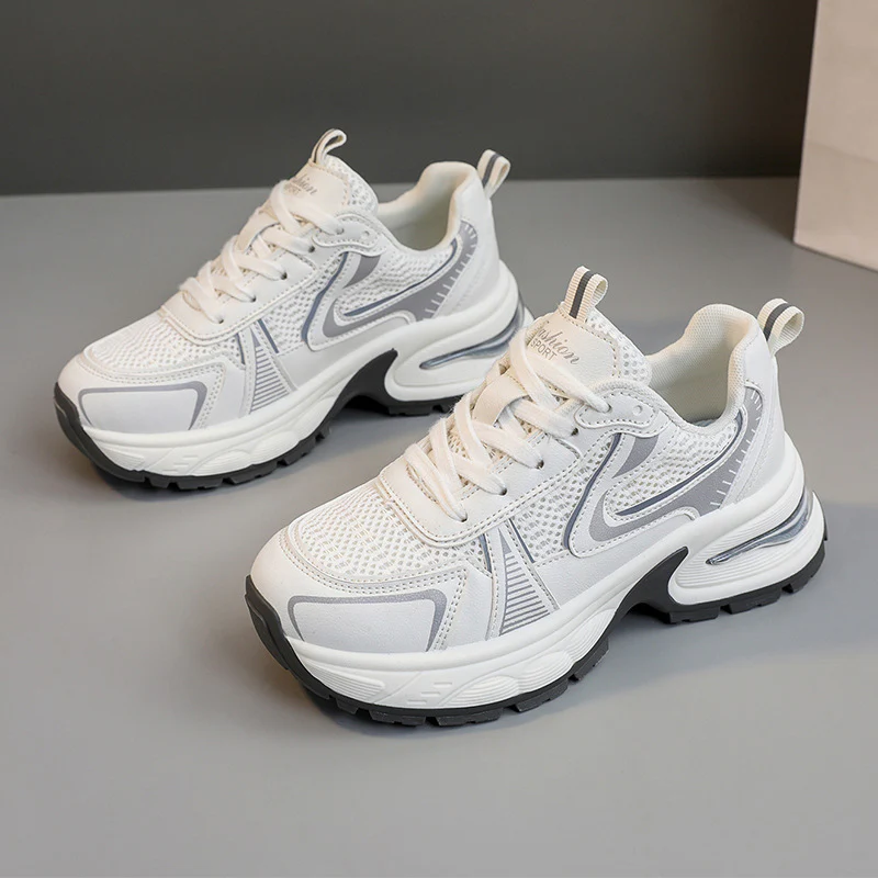 Damen modische Sneakers mit atmungsaktiver Netzstruktur und innovativem Dämpfungssystem Heidi Mode - Image 6