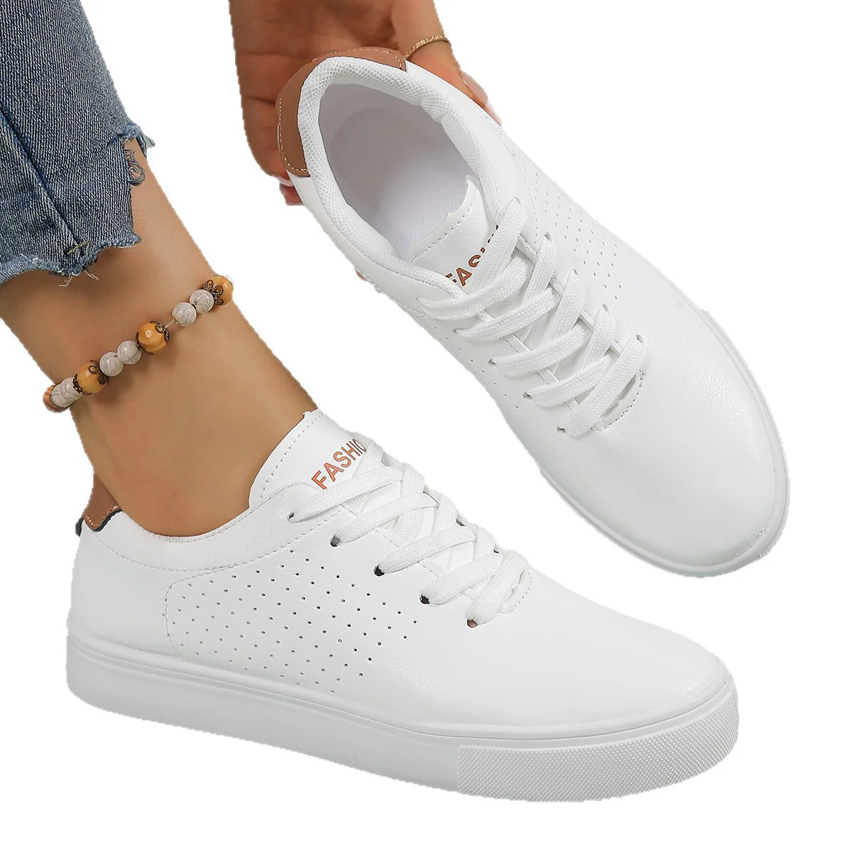 Damen Modische Sneakers mit atmungsaktiver Oberfläche und bequemer Dämpfung Heidi Mode - Image 5