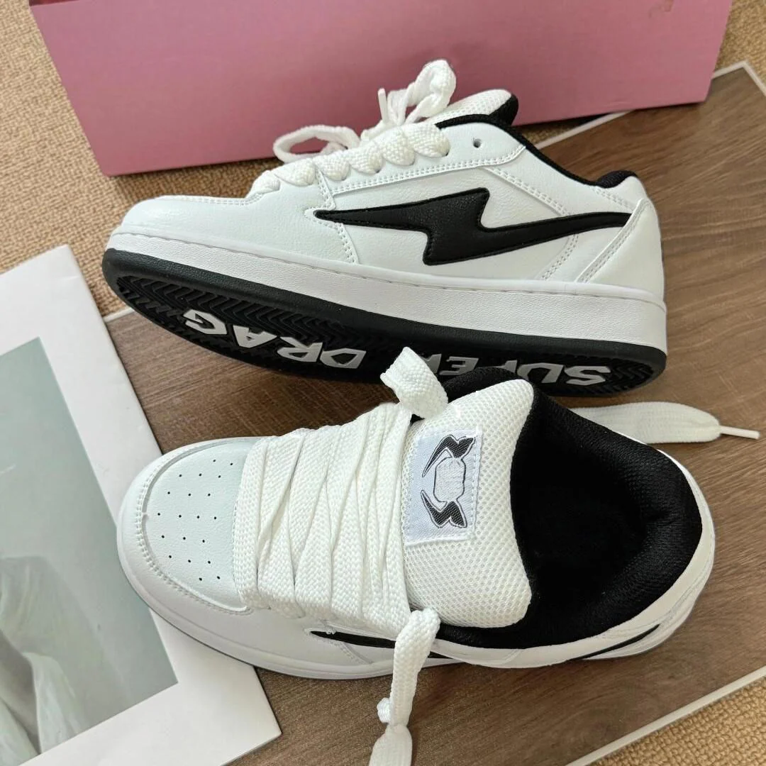 Damen modische Sneakers mit atmungsaktiver Oberflächenstruktur und flexiblem Sohlenprofil Heidi Mode - Image 6