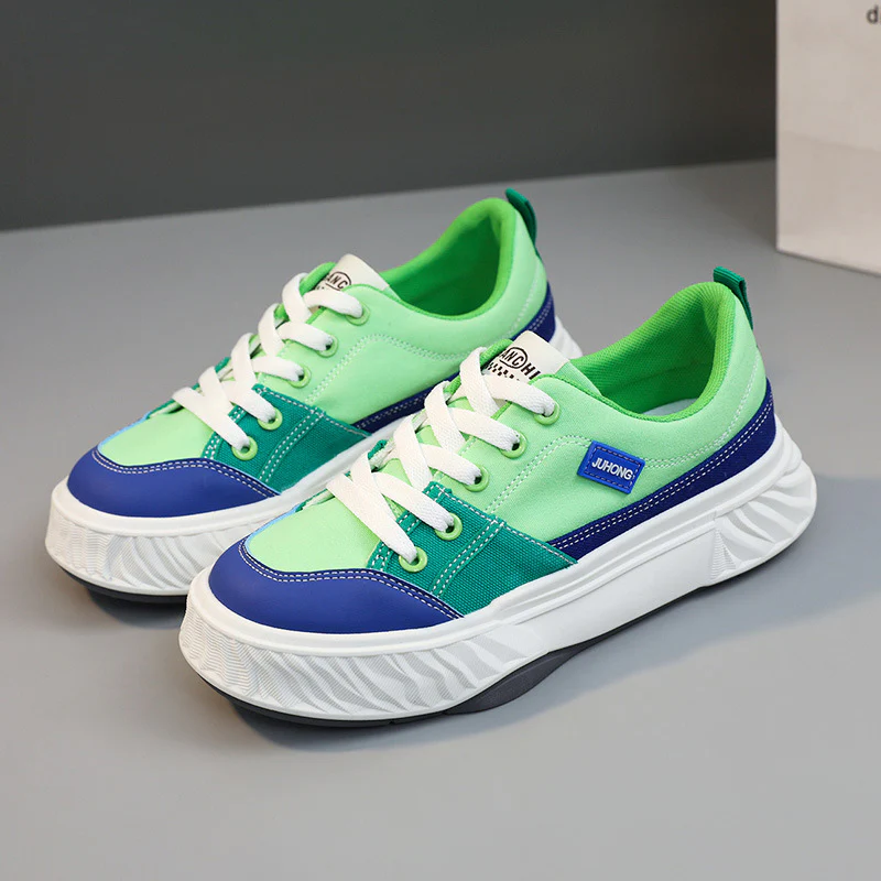Damen modische Sneakers mit atmungsaktiver Oberflächenstruktur und komfortabler Sohle Heidi Mode - Image 7