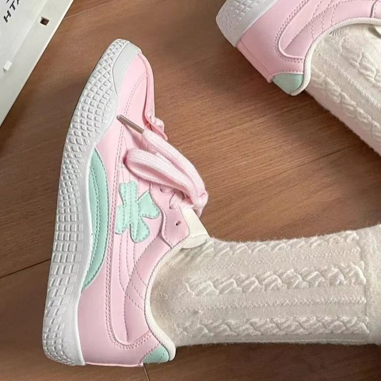Damen modische Sneakers mit atmungsaktiver Oberflächenstruktur und rutschfester Sohle Heidi Mode - Image 2