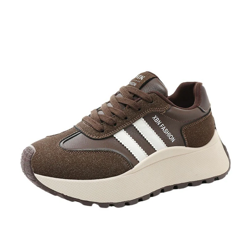 Damen modische Sneakers mit atmungsaktiver Oberflächentextur und robustem Sohlenprofil Heidi Mode - Image 5